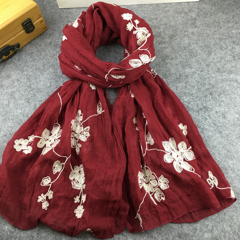 Many Colours Ethnic Embroidery - Embroidery Shawl ulasan dan harga