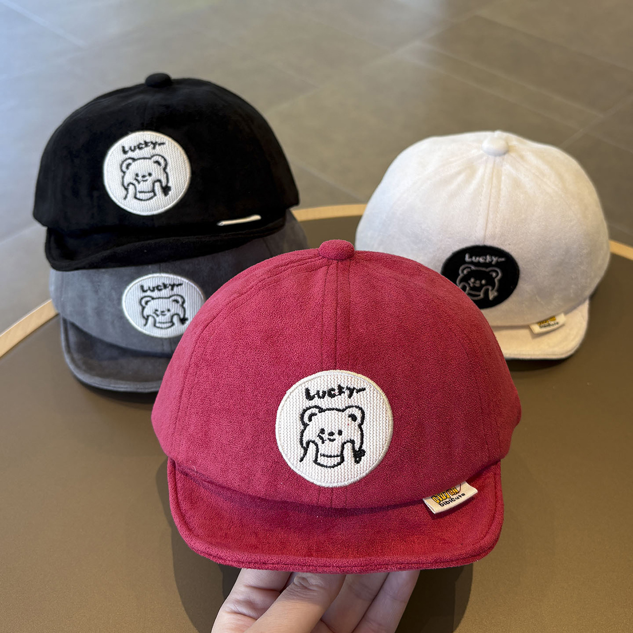 Solid Color Baby Baseball Hat  - Embroidery Cap ulasan dan harga