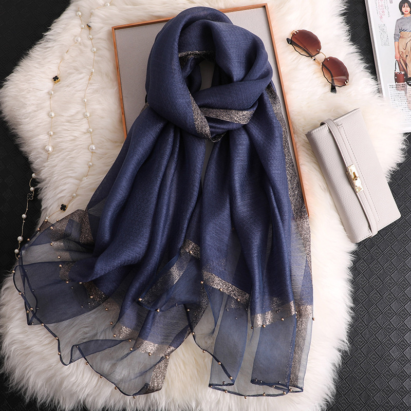 2024 Luxury 100% Silk Shawl Sc - Embroidery Shawl ulasan dan harga