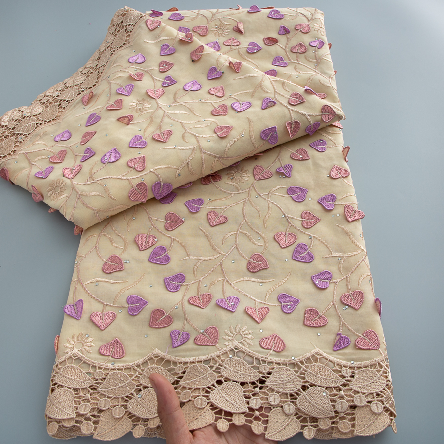 Nigerian Embroidery Cotton Lac - Embroidery Abaya ulasan dan harga