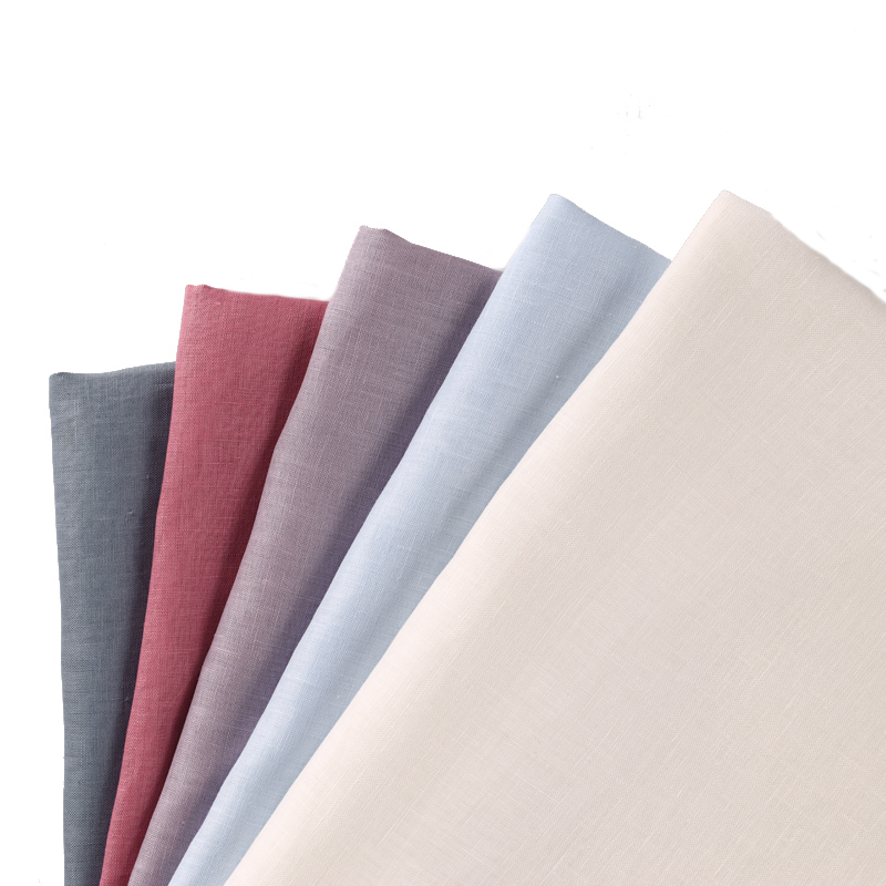 100% Pure Linen Ramie Summer D - Linen Fabric Natural ulasan dan harga