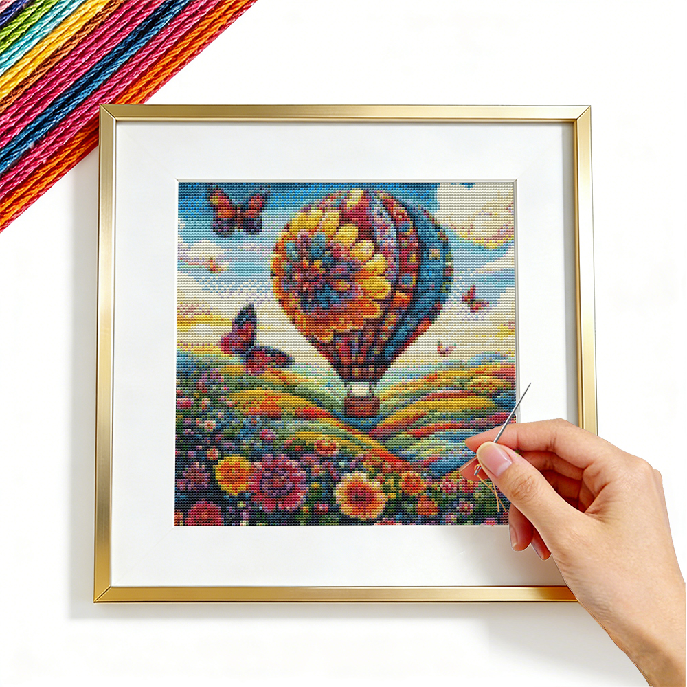 Set For Cross Embroidery Hot A - Embroidery Guide Paper ulasan dan harga