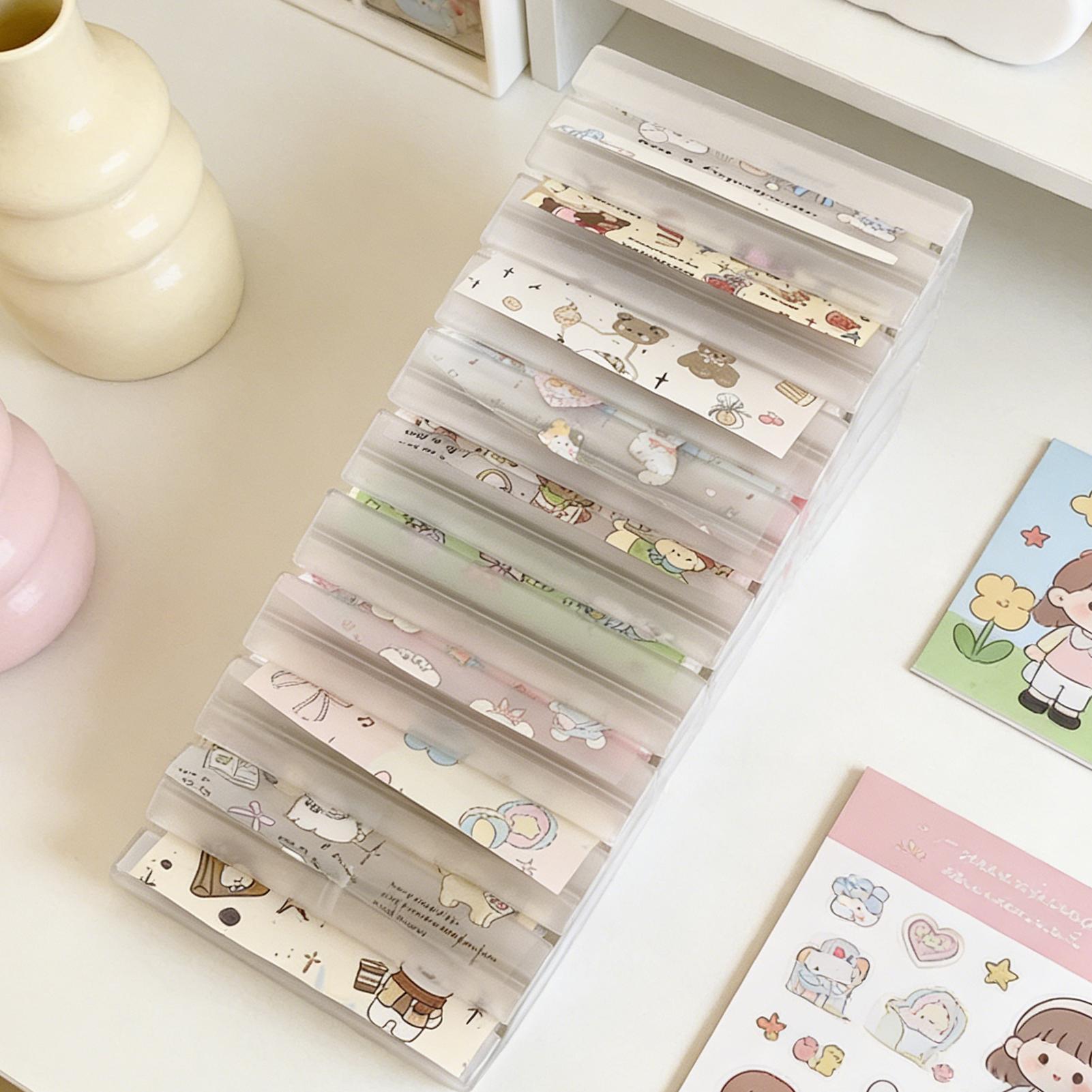 Nail Transfer Foil Storage Box - Transfer Paper Carbon ulasan dan harga