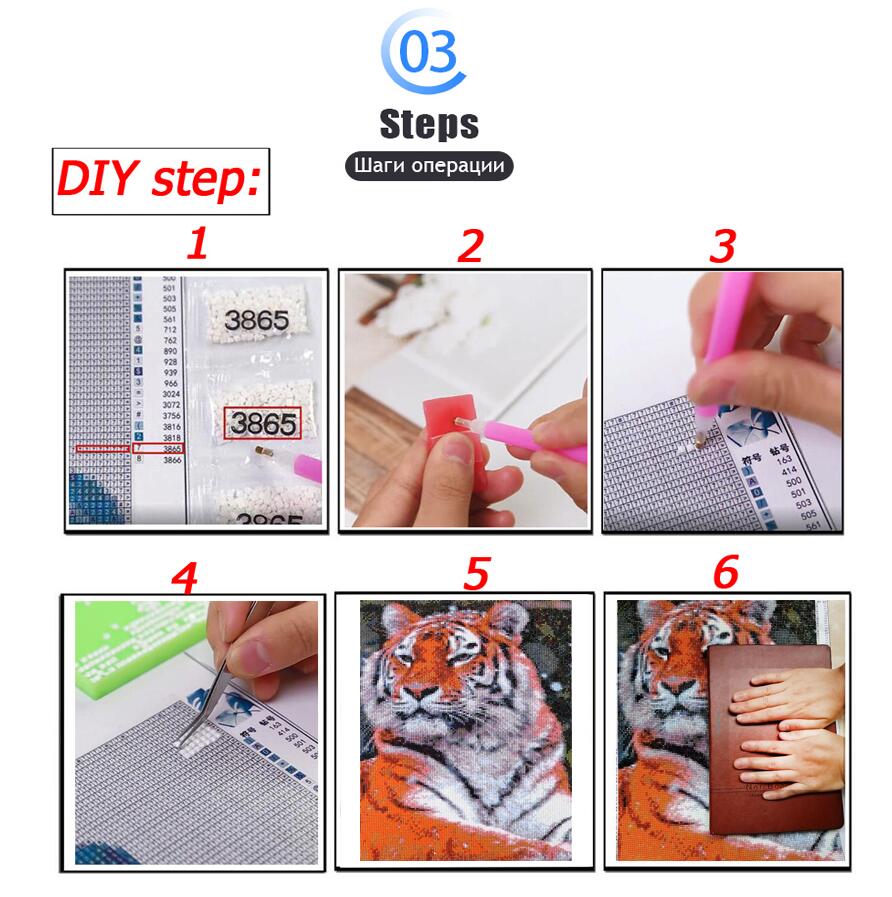 Diamond Embroidery Picture Mod - Embroidery Running Stitch ulasan dan harga