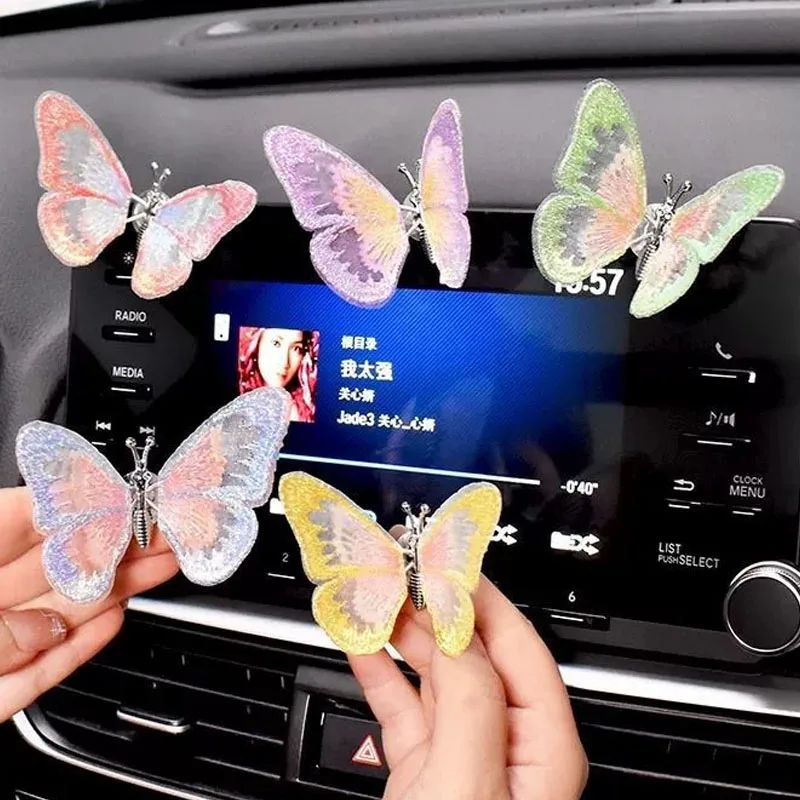 6/12PCS 3D Moving Butterfly Em - Embroidery Hub ulasan dan harga