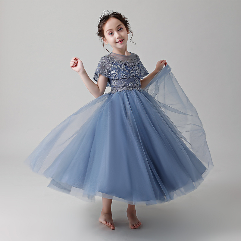 2025 Children's Dress Puffy Gi - Embroidery Abaya ulasan dan harga