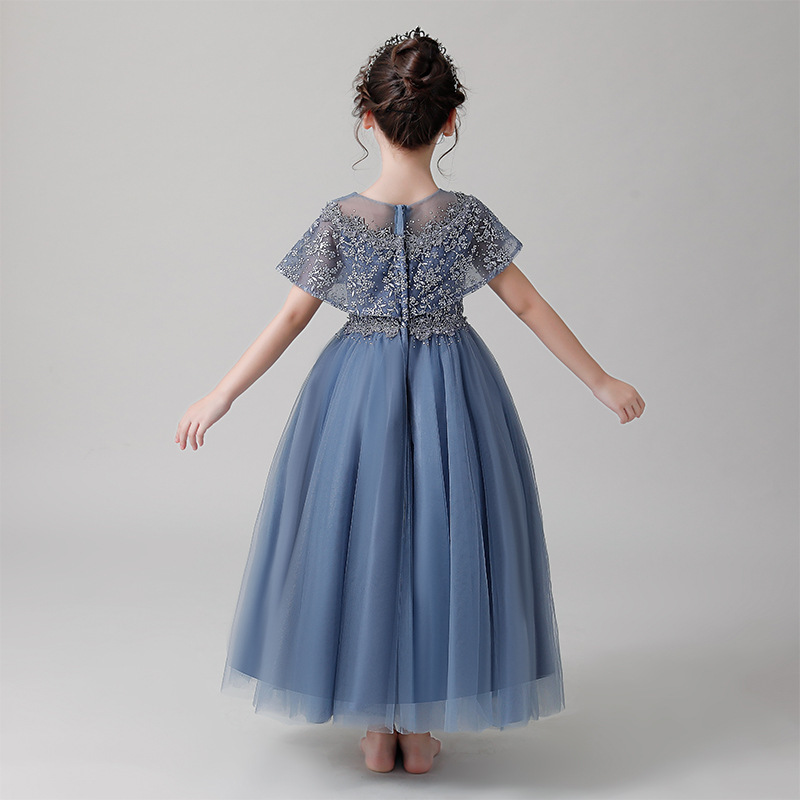 2025 Children's Dress Puffy Gi - Embroidery Abaya ulasan dan harga