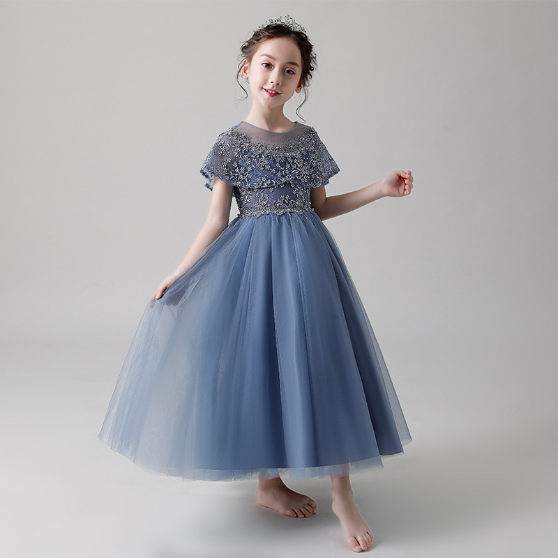 2025 Children's Dress Puffy Gi - Embroidery Abaya ulasan dan harga