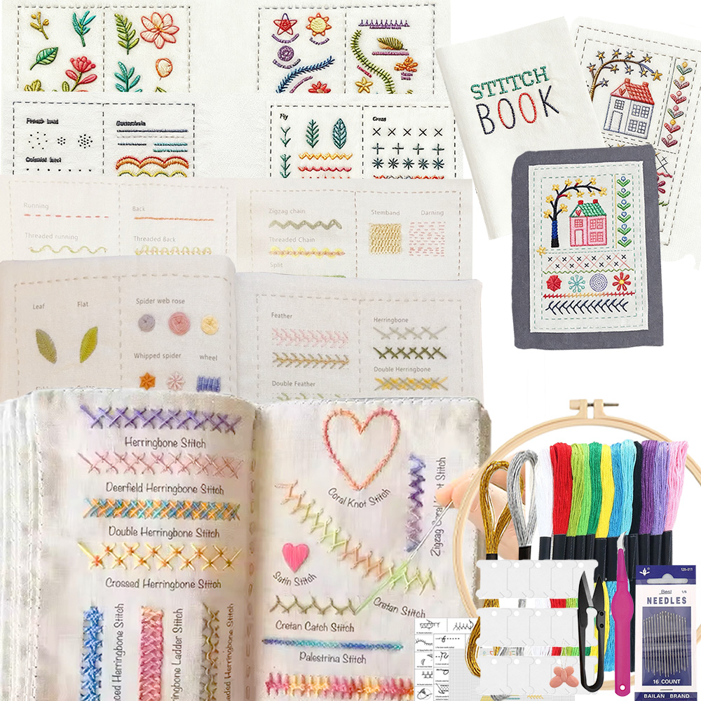 Embroidery Stitch Book for Beg - Embroidery Guide Book ulasan dan harga