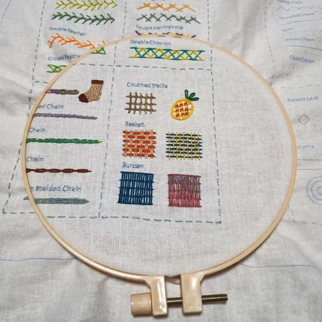 Embroidery Stitch Book for Beg - Embroidery Guide Book ulasan dan harga