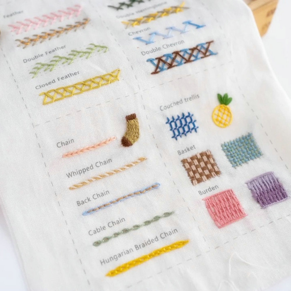 Embroidery Stitch Book for Beg - Embroidery Guide Book ulasan dan harga
