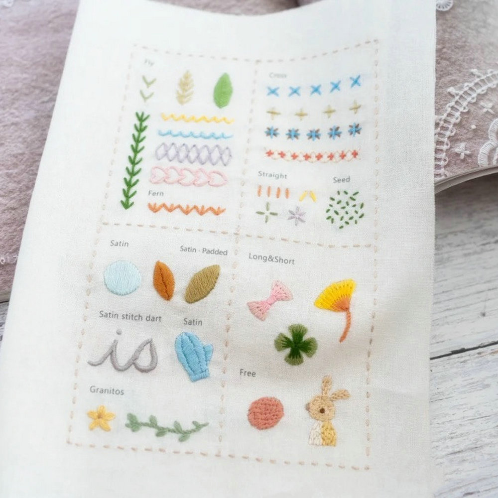 Embroidery Stitch Book for Beg - Embroidery Guide Book ulasan dan harga