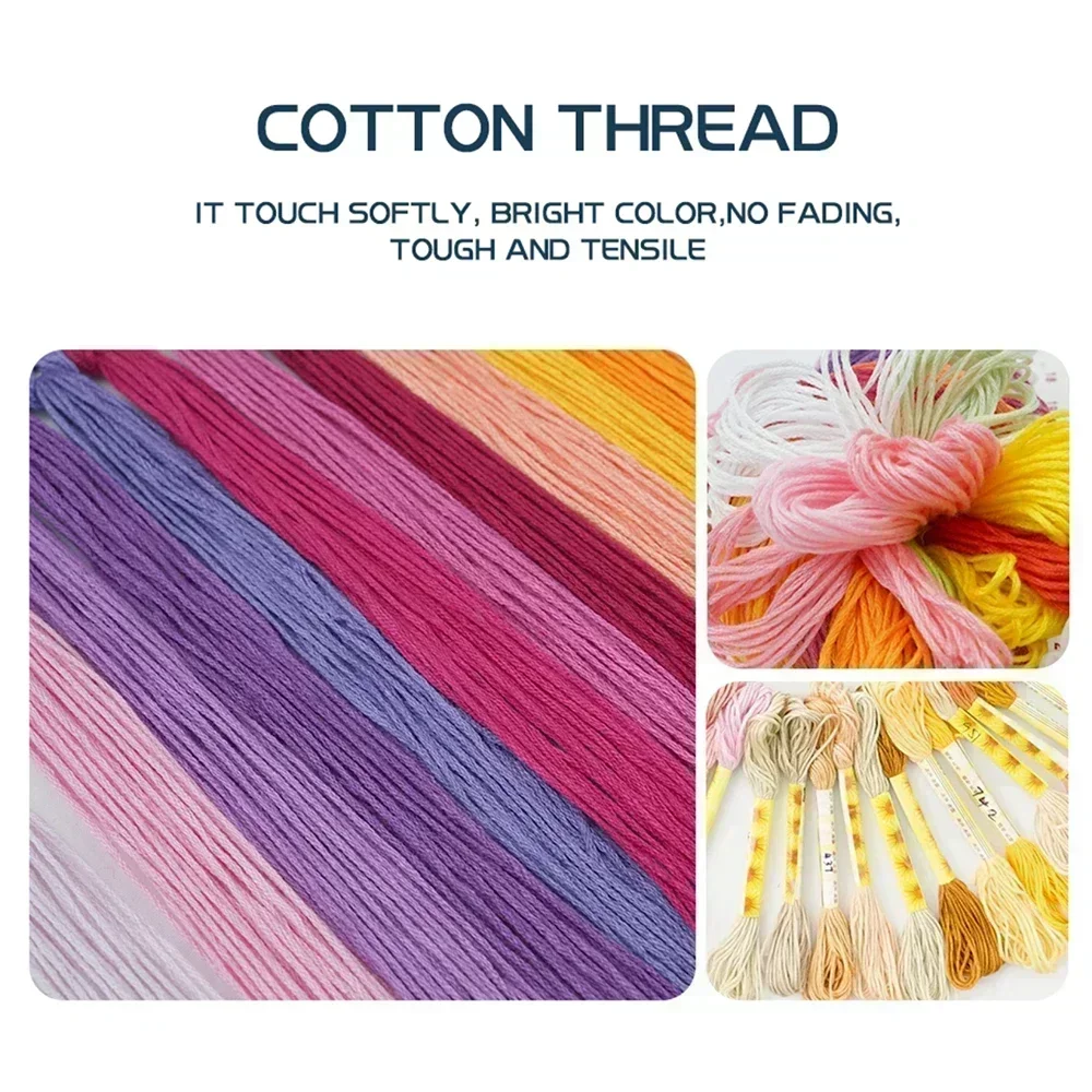 Soulgift News Pre-Printed Cros - Embroidery Running Stitch ulasan dan harga
