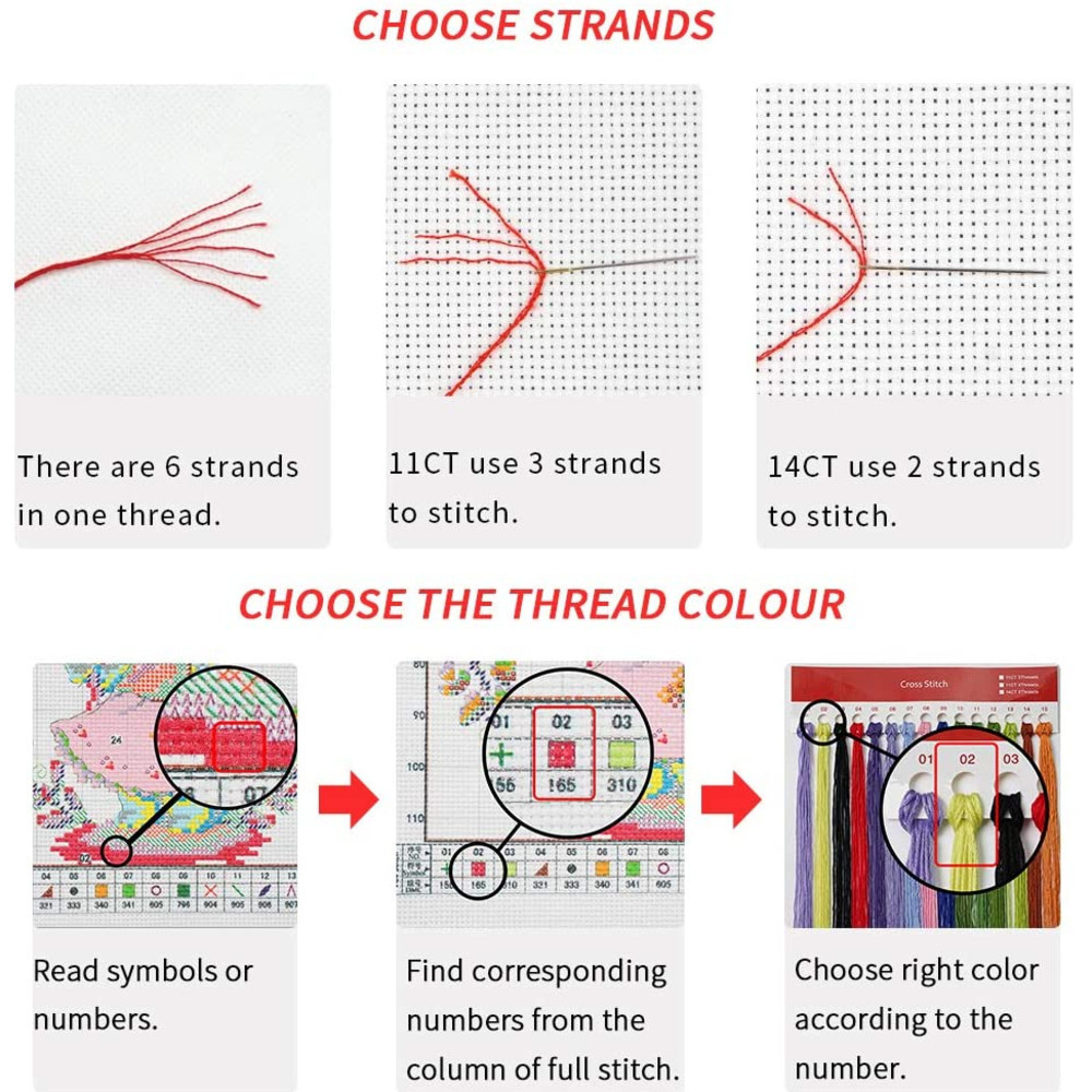 Animal Wolf DIY 11CT Embroider - Embroidery Kurta Men ulasan dan harga