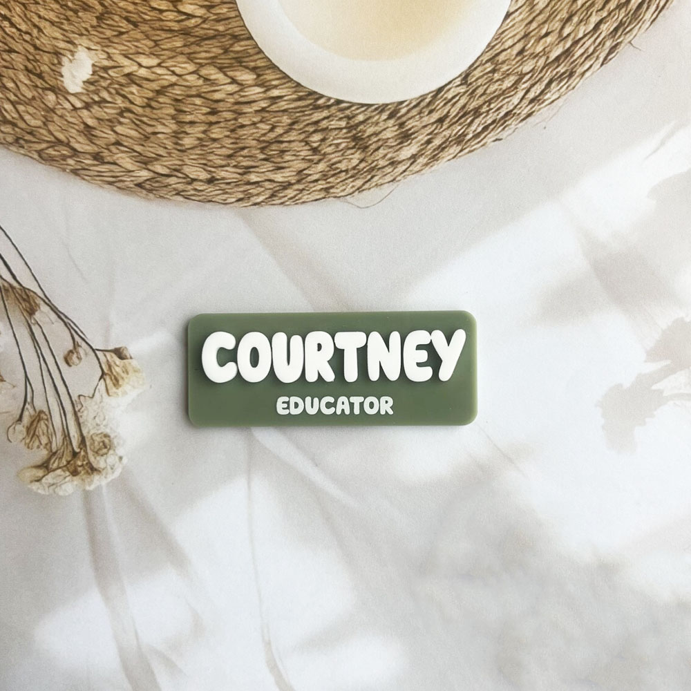 Custom Name Brooch Personalize - Embroidery Names ulasan dan harga