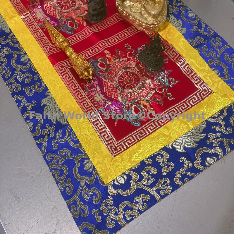 Buddhist item Buddhist tablecl - Embroidery Cloth ulasan dan harga