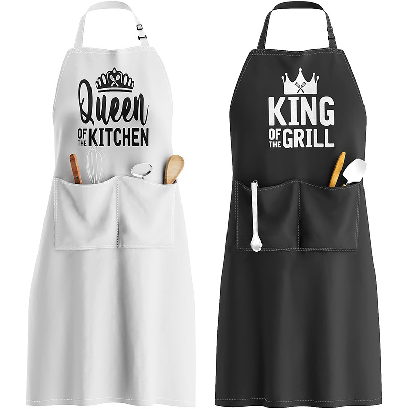 Polyester Neck Adjustable Apro - Embroidery Apron ulasan dan harga
