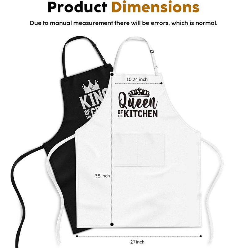 Polyester Neck Adjustable Apro - Embroidery Apron ulasan dan harga