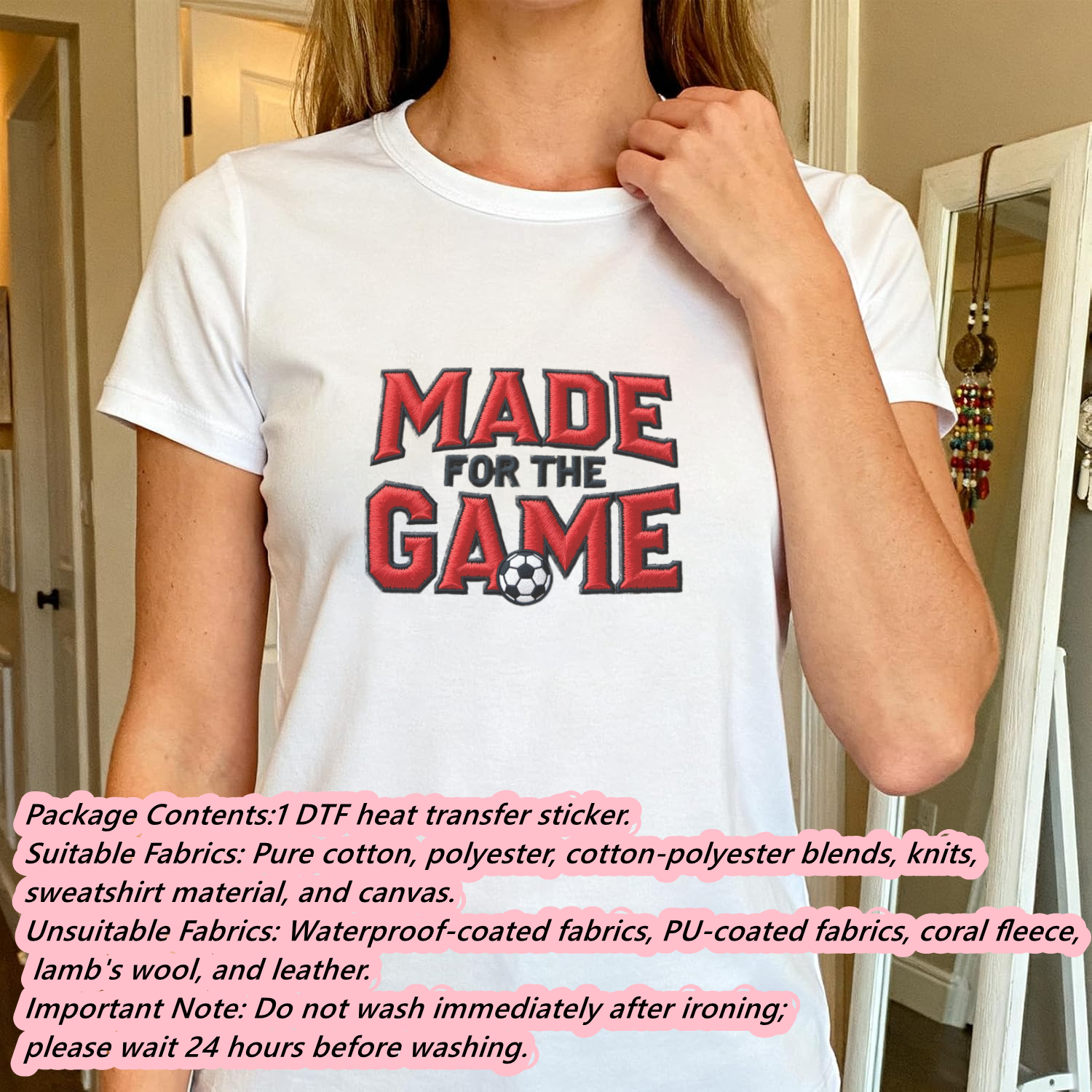 1 Piece of Clothing Imitation  - Embroidery On Shirt ulasan dan harga