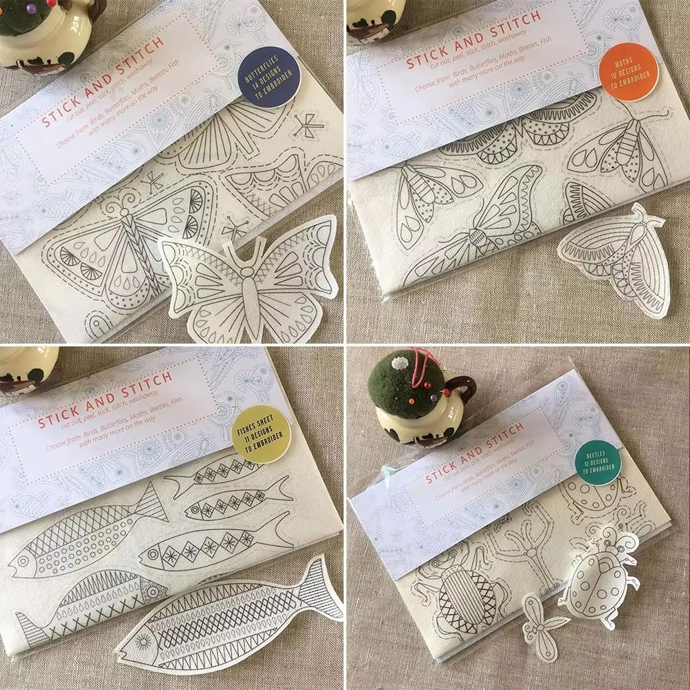 DIY Water Soluble Embroidery T - Embroidery Guide Book ulasan dan harga