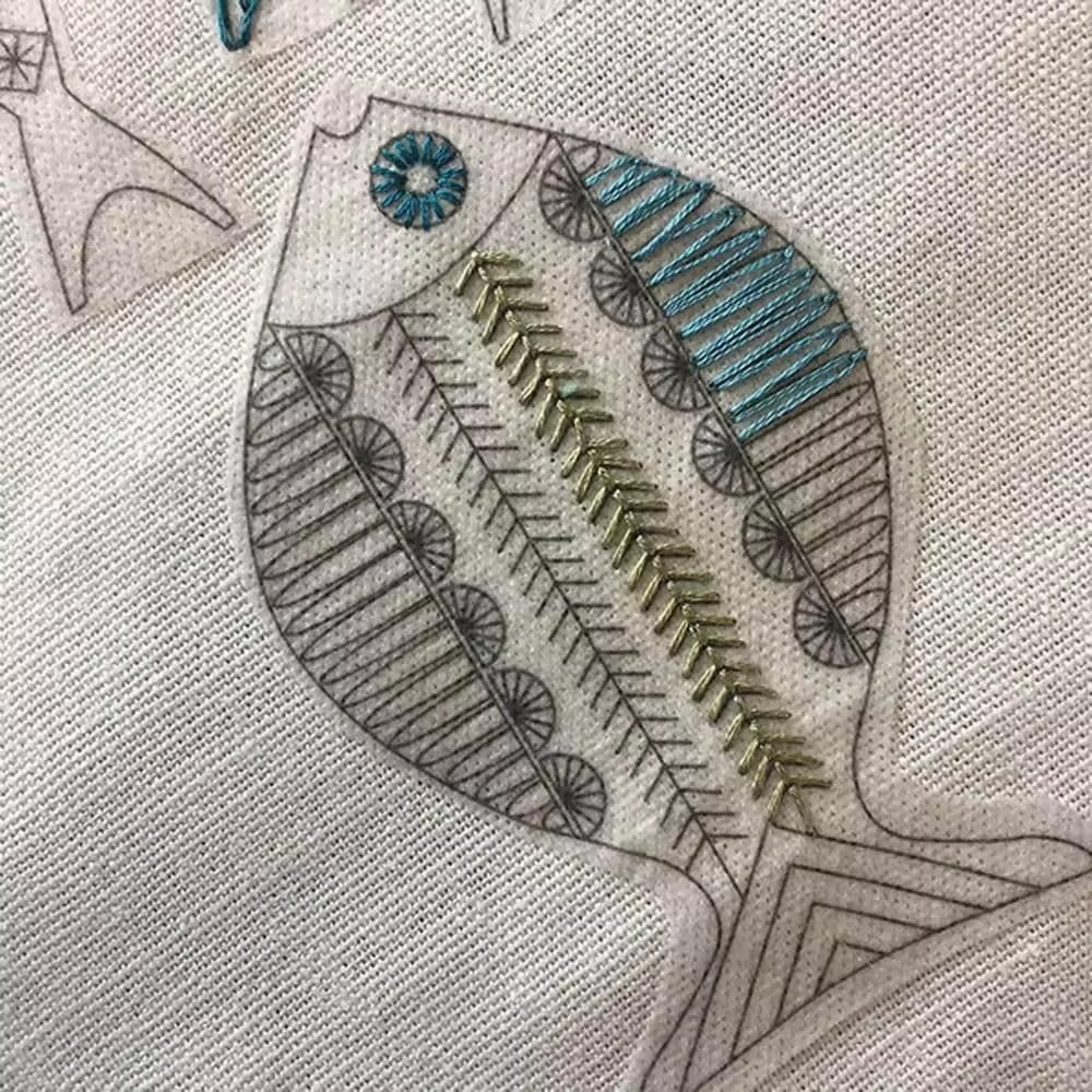 DIY Water Soluble Embroidery T - Embroidery Guide Book ulasan dan harga