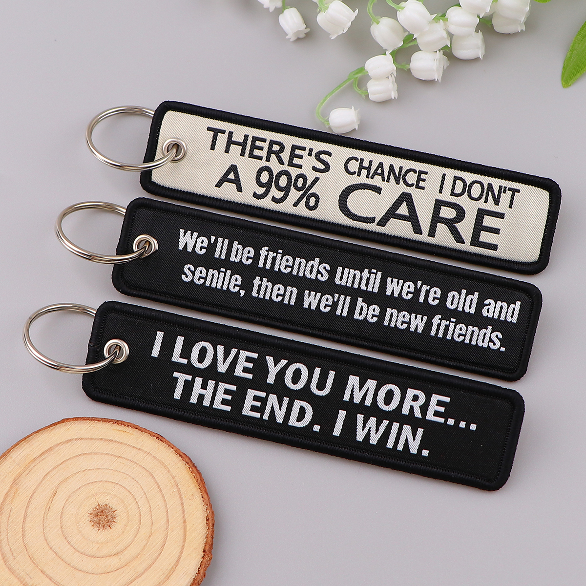 Van Gogh Embroidery Key Fobs K - Embroidery Gift ulasan dan harga