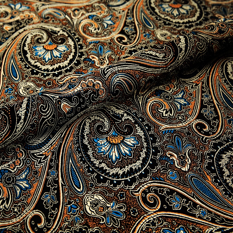 Pattern jacquard brocade fabri - Velvet Fabric Embroidery ulasan dan harga