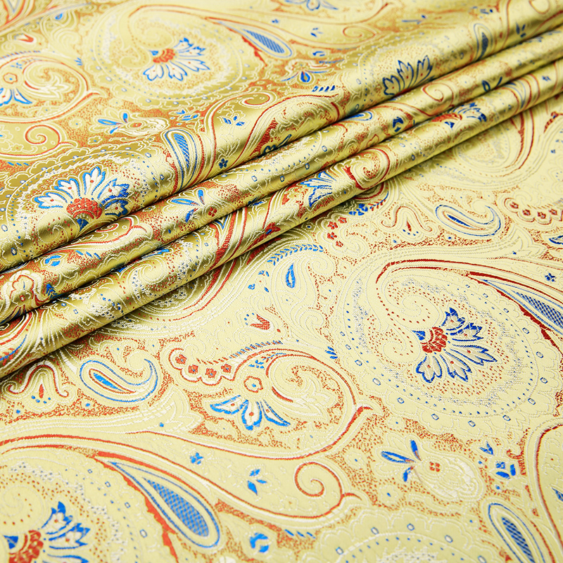 Pattern jacquard brocade fabri - Velvet Fabric Embroidery ulasan dan harga