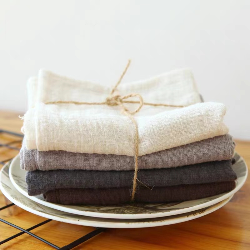 Soft Cotton Fabric Organic Mat - Linen Fabric Natural ulasan dan harga