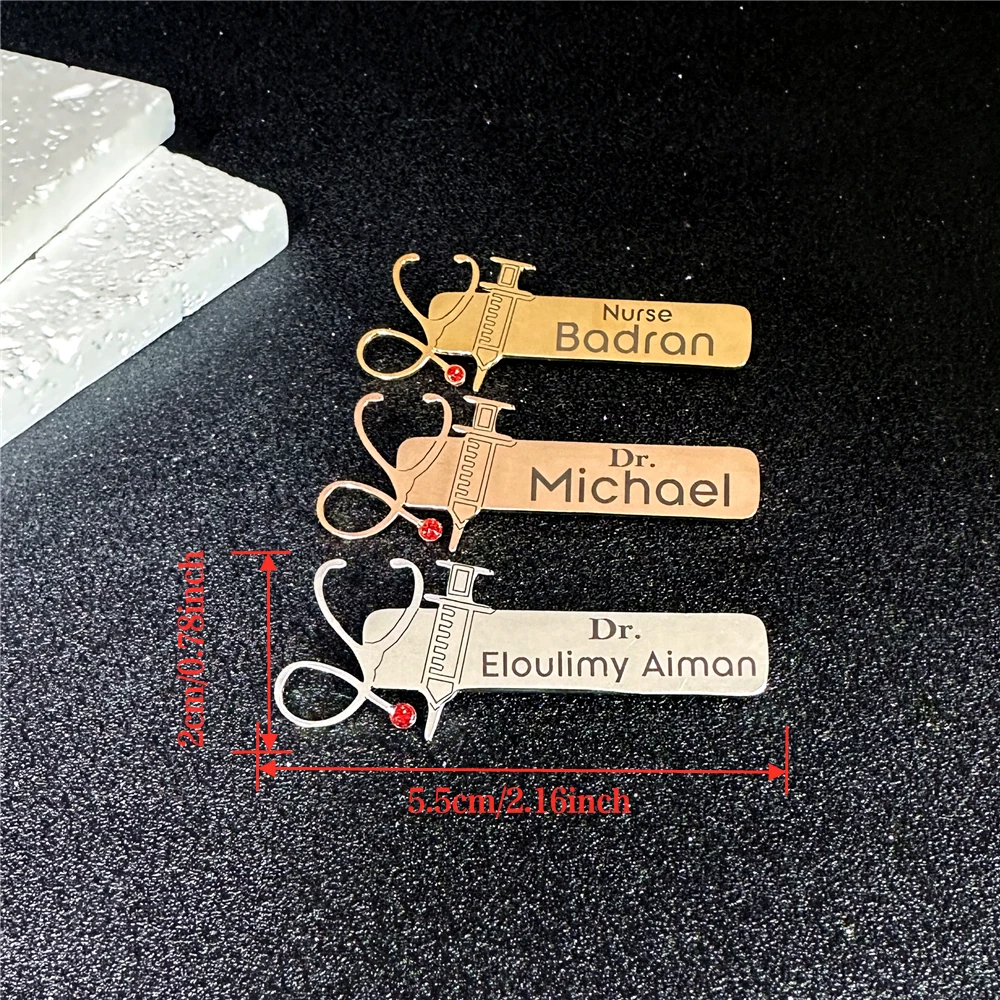 WLP Professional Brooch Pins f - Embroidery Names ulasan dan harga