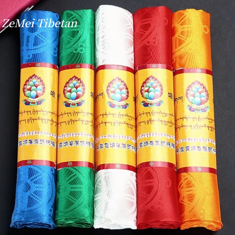 Tibetan-Style Hada Tantric Fiv - Embroidery Cloth ulasan dan harga