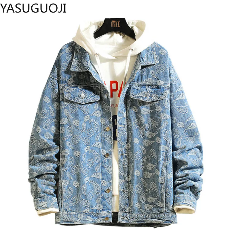 New 2025 Spring Japanese Vinta - Embroidery Jacket Jeans ulasan dan harga