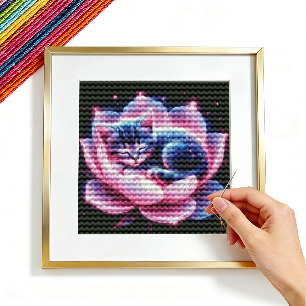 Cross Stitch Kits Novelties Ca - Embroidery Guide Paper ulasan dan harga