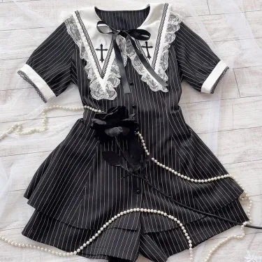 Embroidered Black Suit Mass-Pr - Embroidery On Shirt ulasan dan harga