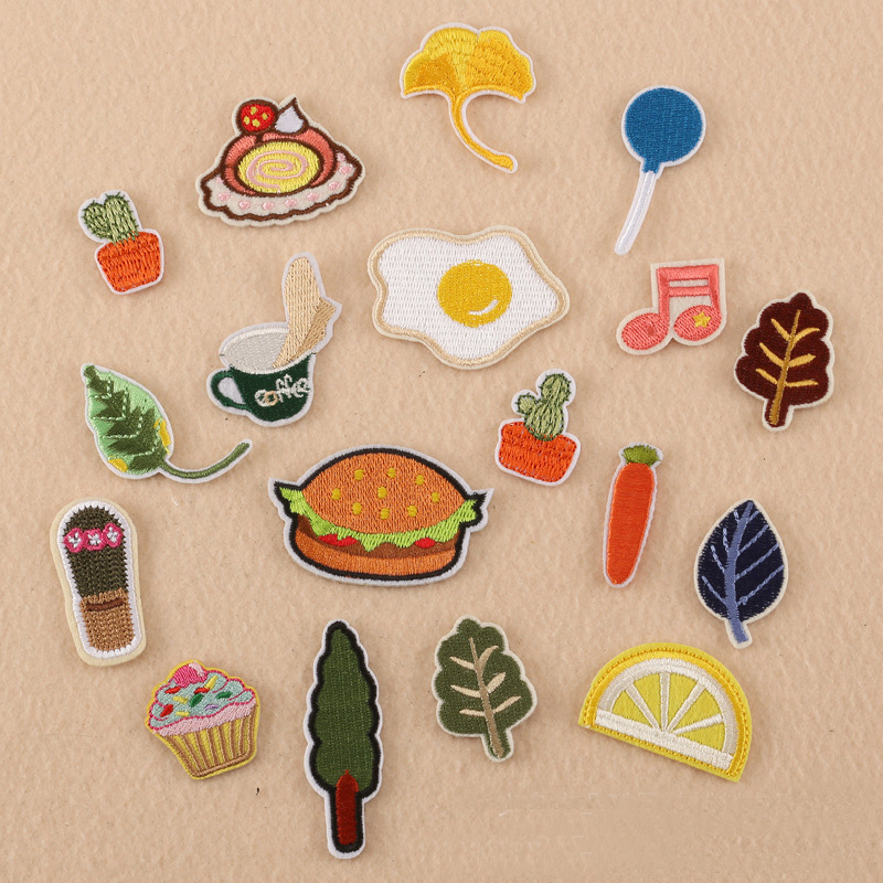 Kids Cartoon Carrot Leaf Hambu - Embroidery Egg ulasan dan harga