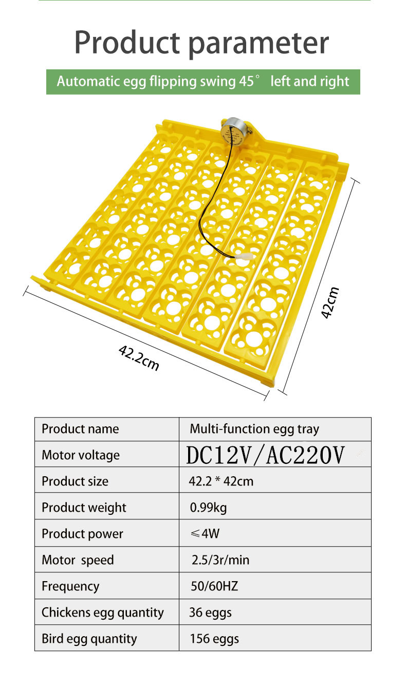 24 Eggs Tray Incubator Turner  - Embroidery Egg ulasan dan harga
