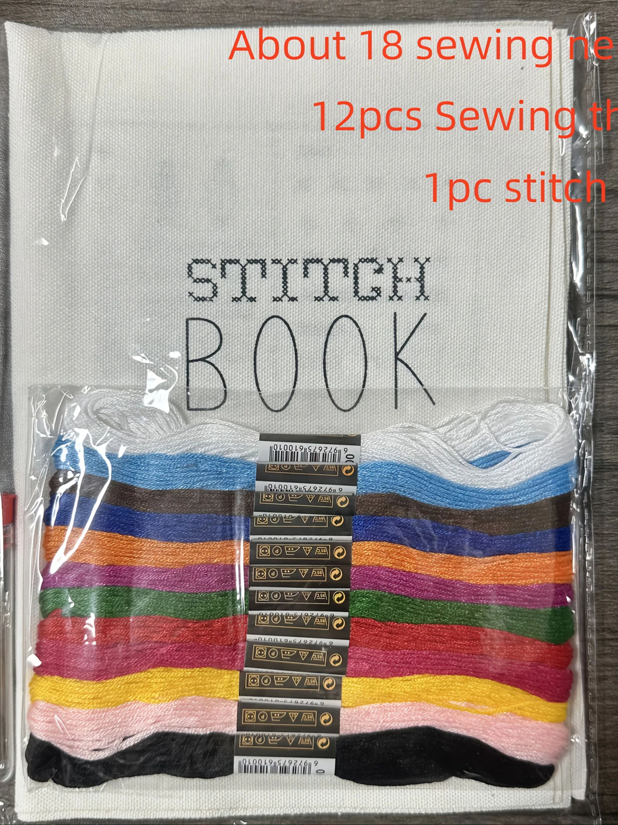 Sewing exercise book, embroide - Embroidery Guide Book ulasan dan harga