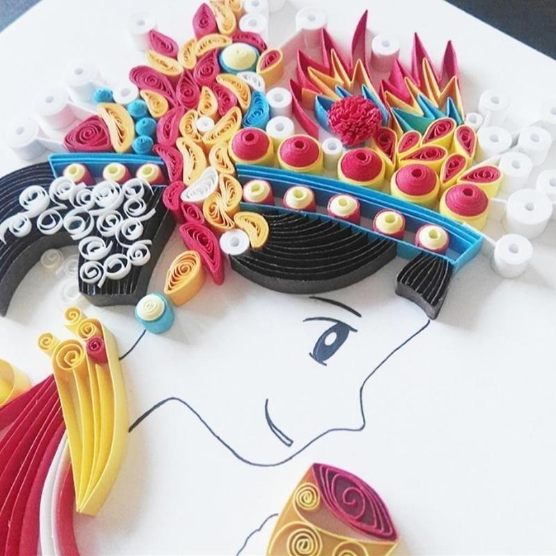 New Creative Handmade Craft Gr - Embroidery Guide Paper ulasan dan harga