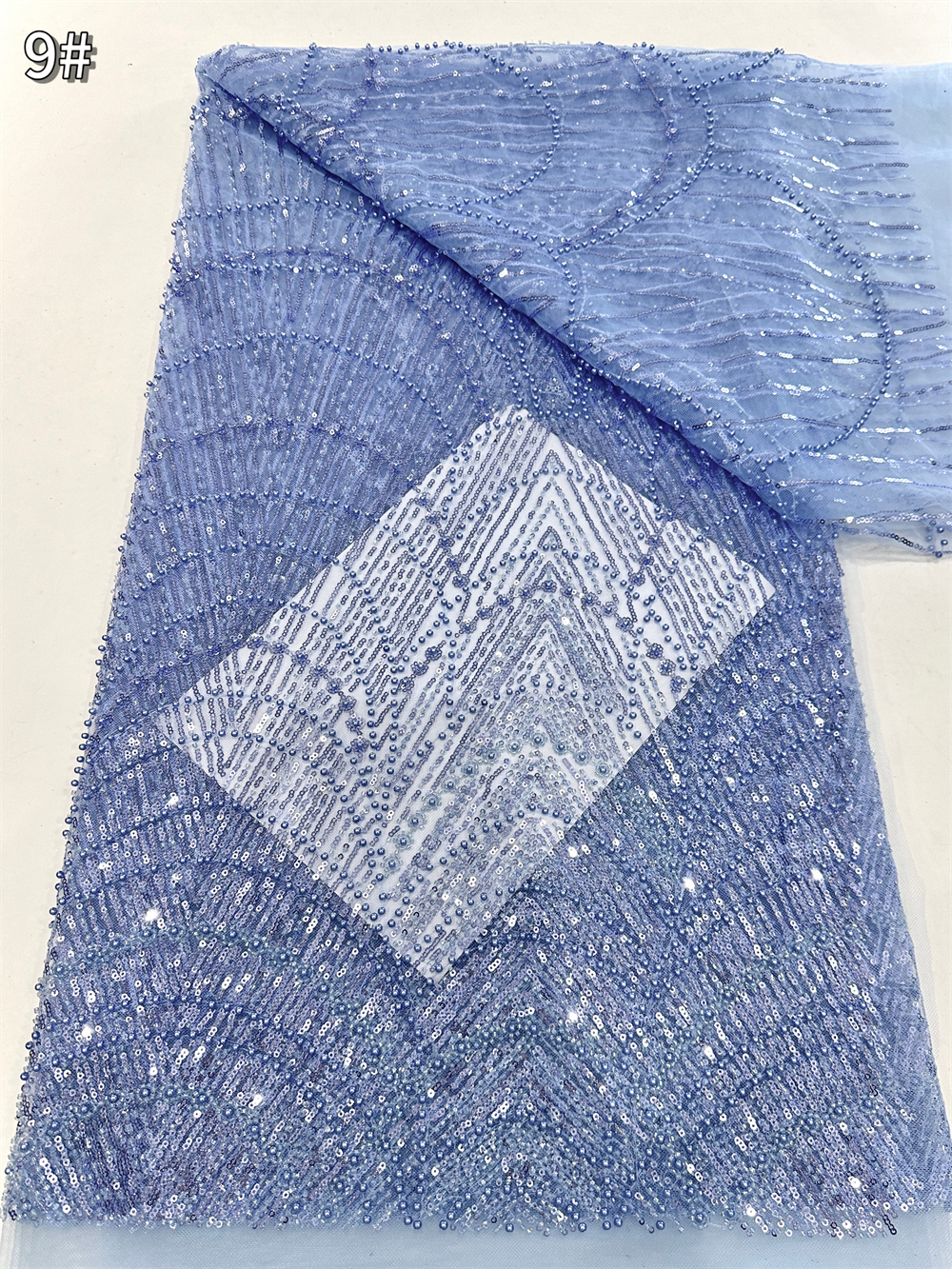 African French Sequined Lace F - Embroidery Abaya ulasan dan harga