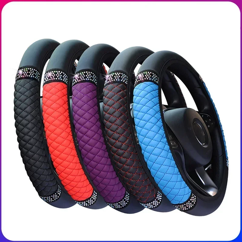 Universal Car Steer Wheel Cove - Embroidery Hub ulasan dan harga
