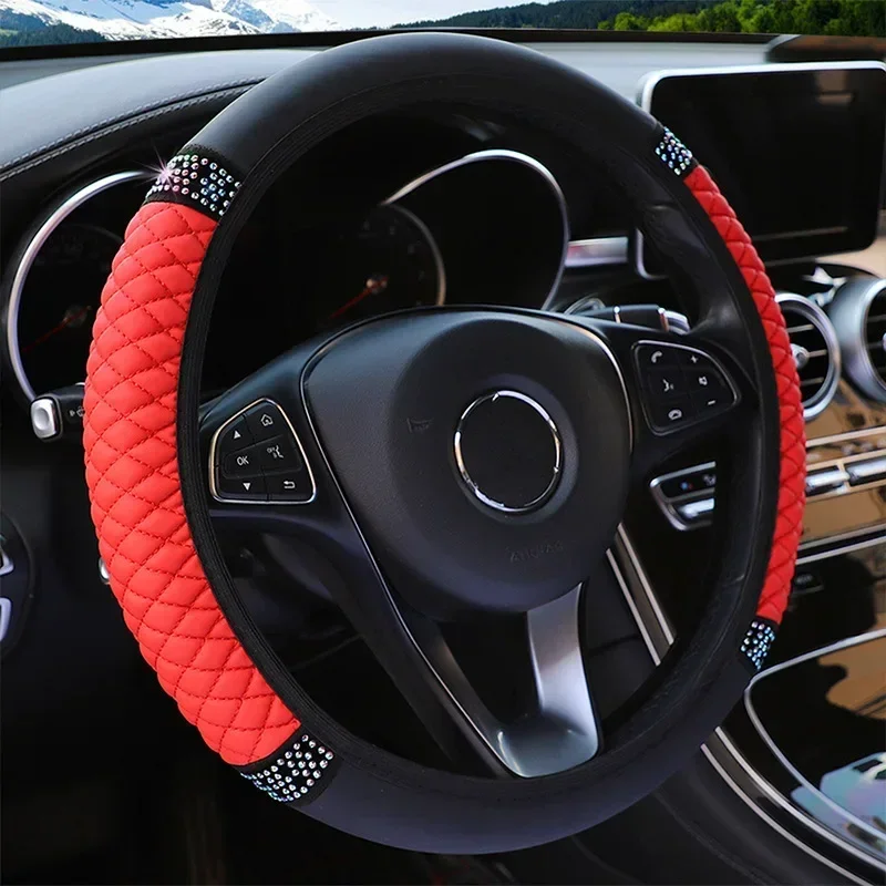 Universal Car Steer Wheel Cove - Embroidery Hub ulasan dan harga