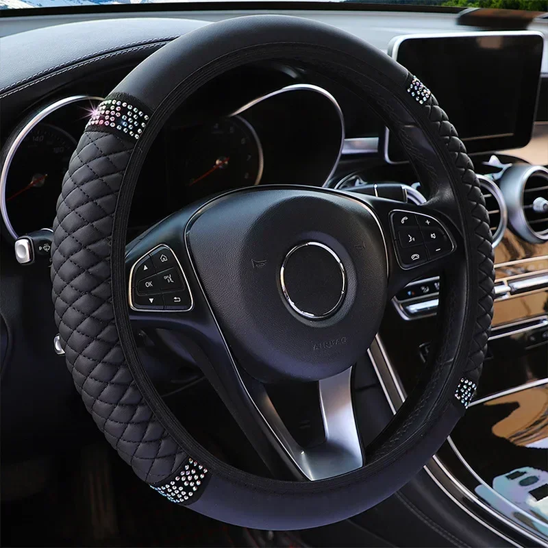 Universal Car Steer Wheel Cove - Embroidery Hub ulasan dan harga