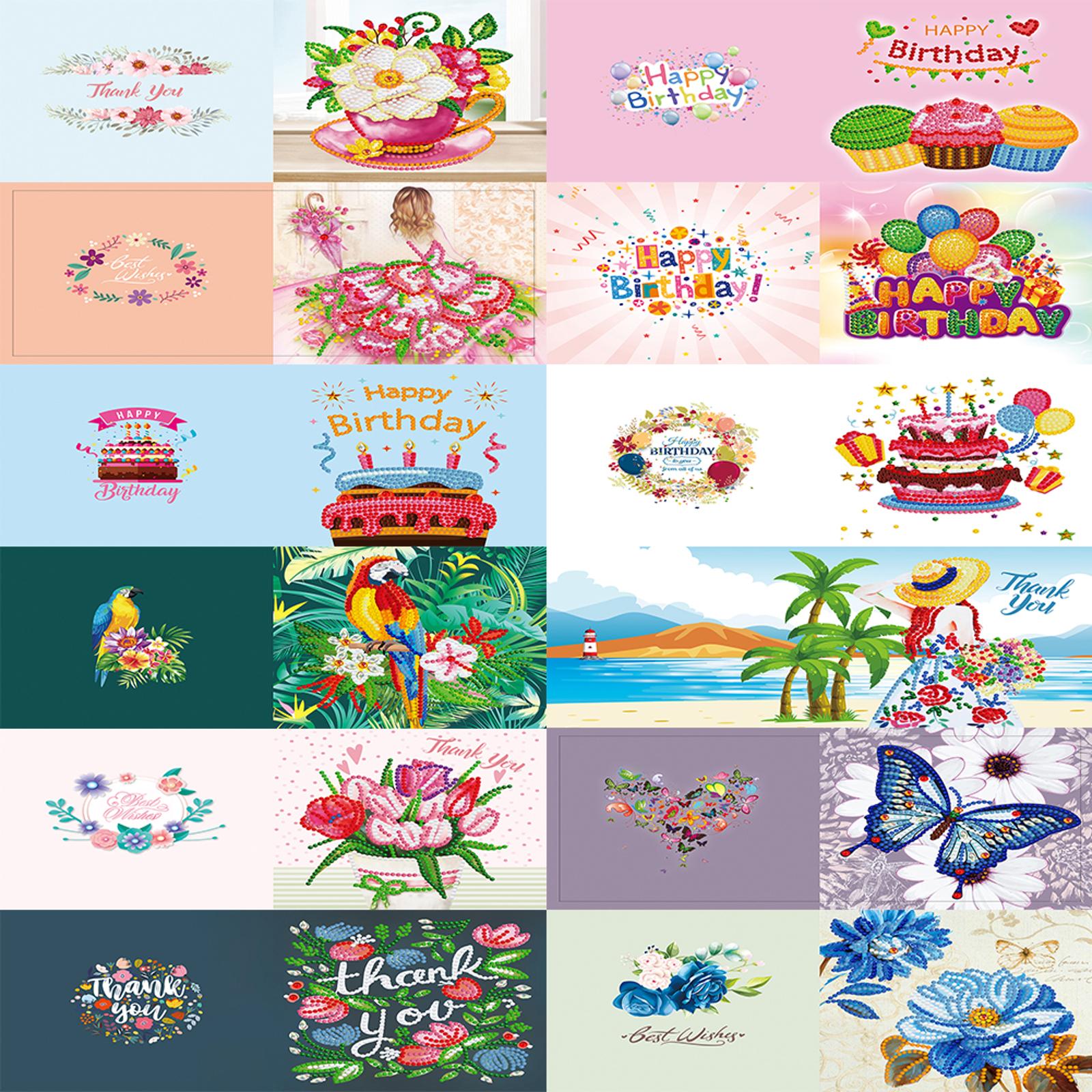 12pcs Special-shaped Drill Car - Embroidery Xmas Cards ulasan dan harga