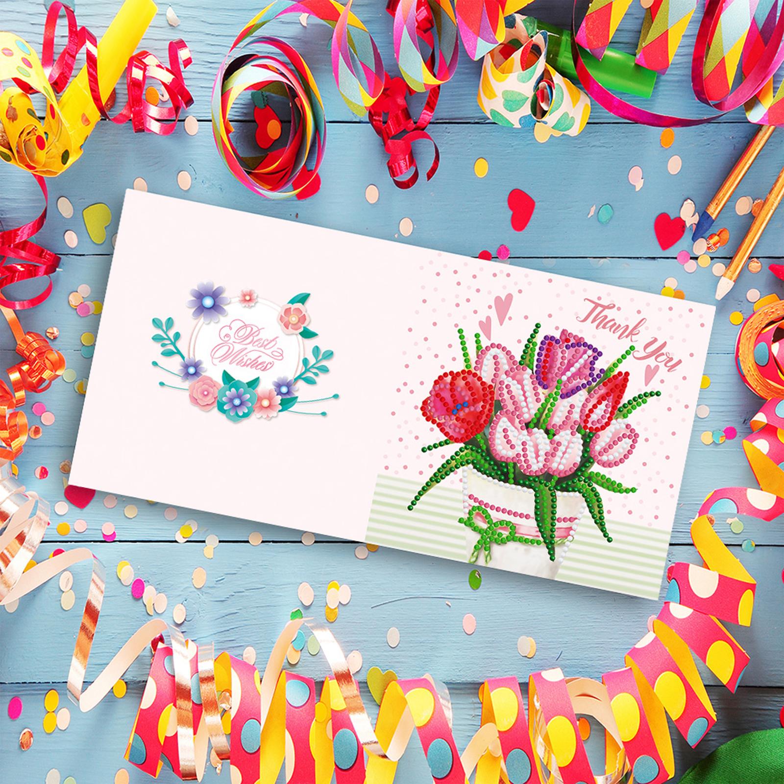 12pcs Special-shaped Drill Car - Embroidery Xmas Cards ulasan dan harga