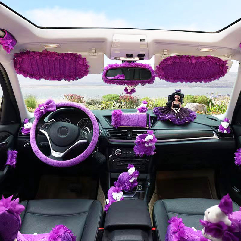 Car Steering Wheel Covers Tren - Embroidery Hub ulasan dan harga