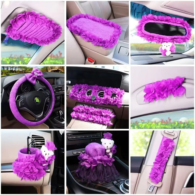 Car Steering Wheel Covers Tren - Embroidery Hub ulasan dan harga
