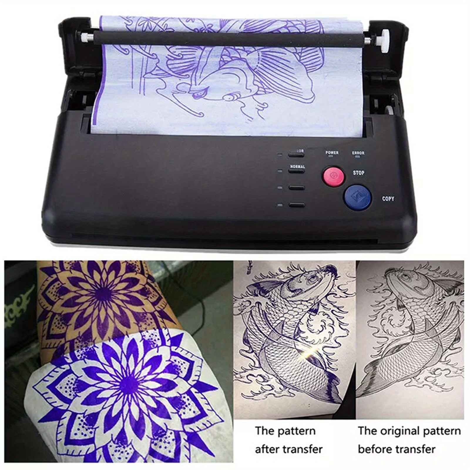 100PCS Professional Tattoo Tra - Transfer Paper Carbon ulasan dan harga