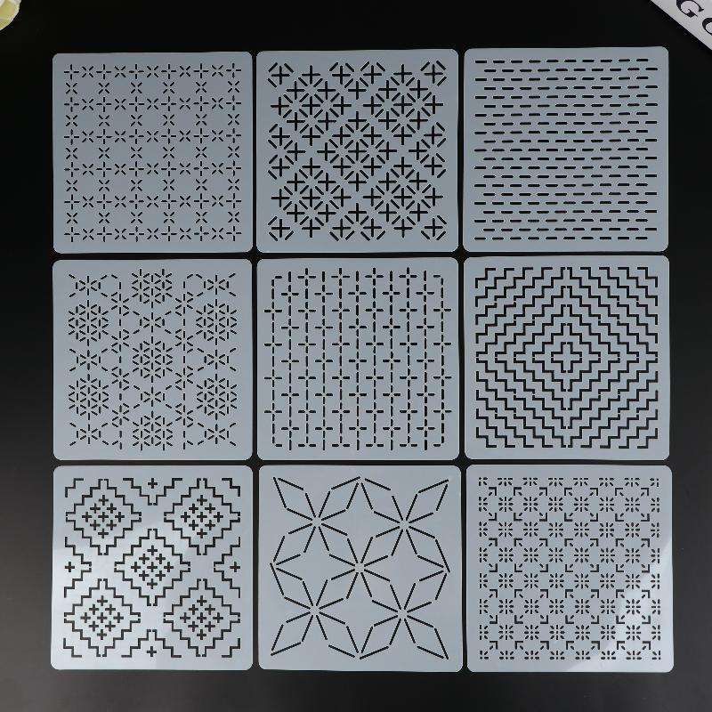 9/32Pcs Sashiko Embroidery Tem - Embroidery Gift ulasan dan harga