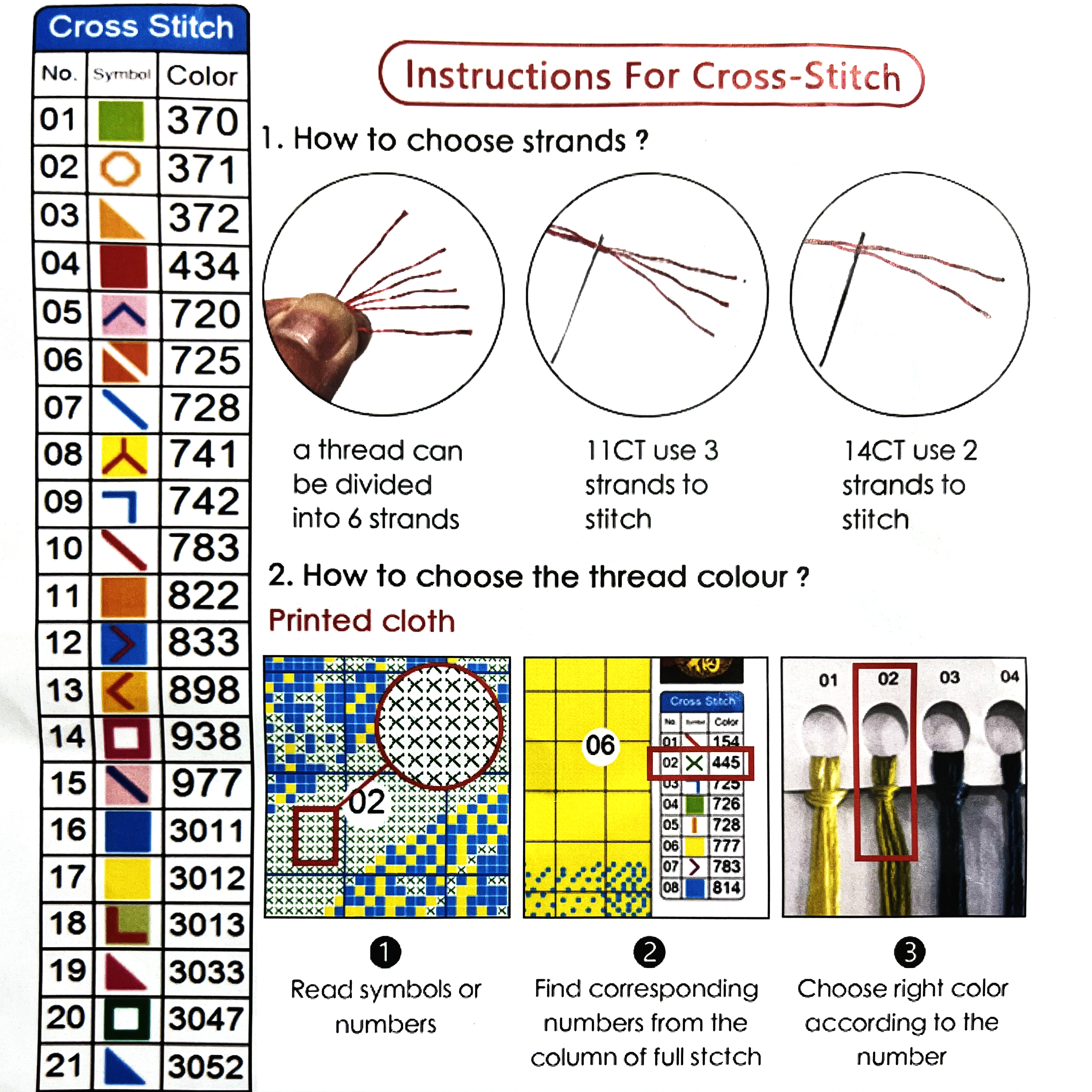 Cross Stitch Embroidery Kit Ho - Embroidery Running Stitch ulasan dan harga