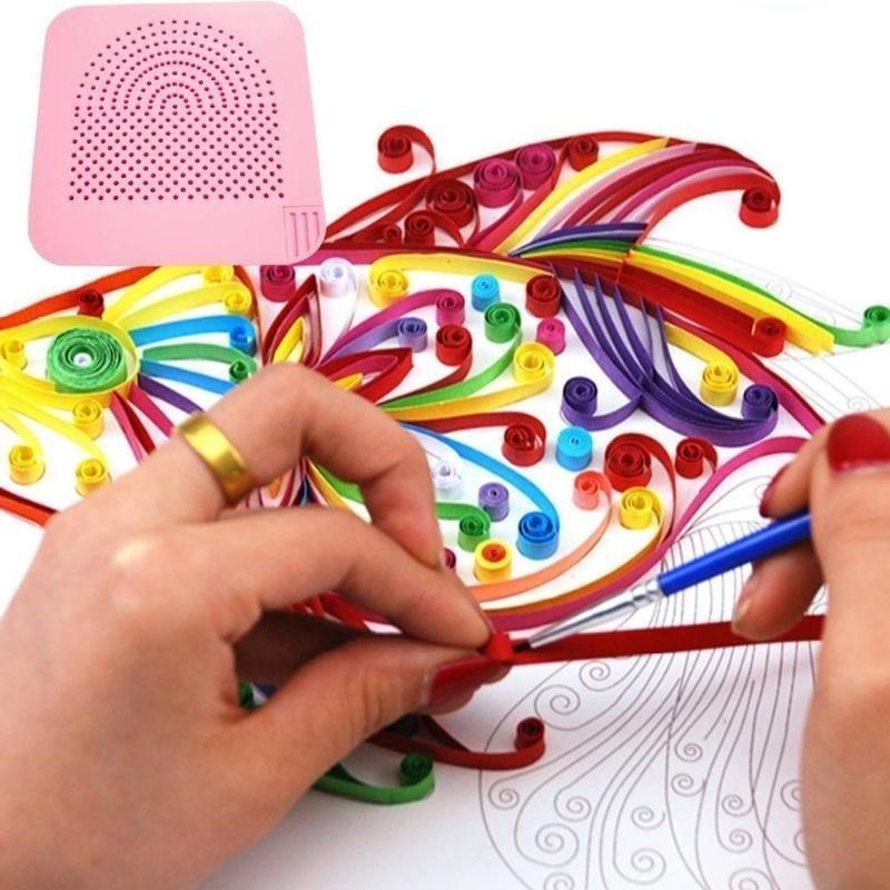 Handmade Paper Folding Craftin - Embroidery Guide Paper ulasan dan harga